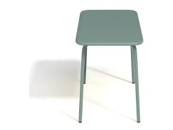Mesa de jardim para criança em metal verde-amêndoa - POPAYAN