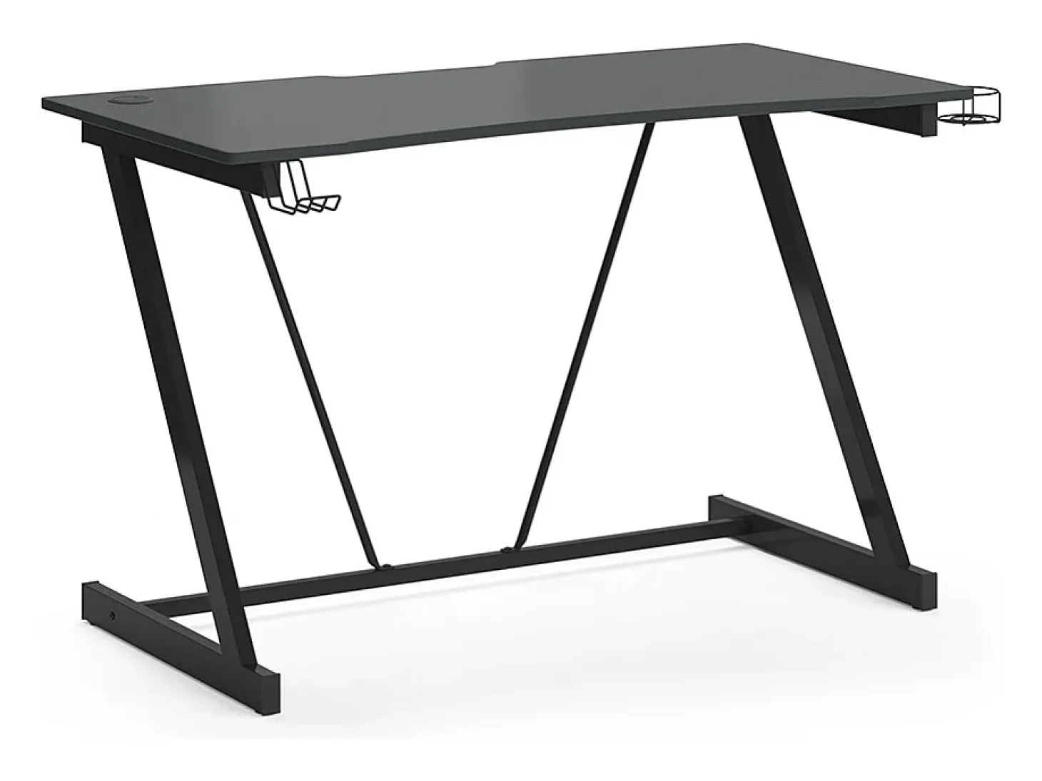Mesa de jogo antracite 120x60x75 hudson