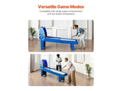Mesa de Jogo de Arcade SucceBuy, Roll & Score 2,4 m, Contador Eletrônico, Sala de Jogos Familiar