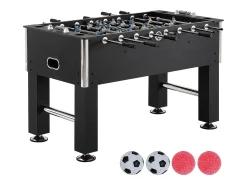 Mesa de Jogo de Matraquilhos SucceBuy Mesa de Matraquilhos de 139.7 cm, Jogo de Futebol Padrão para Uso Doméstico