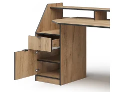 Mesa de jogos carvalho goldkraft 179.8x65.5x90.6 joel