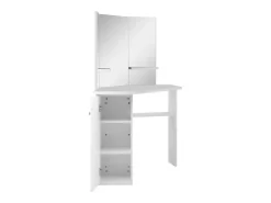 Mesa de maquilhagem/toucador de canto branco