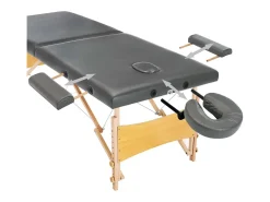 Mesa de massagem com 2 zonas estrutura de madeira 186 x 68 cm cinza antracite 02_0001800