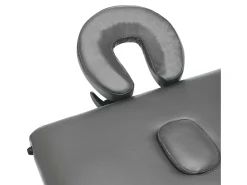 Mesa de massagem de 4 seções com estrutura em aço inoxidável 186 x 68 cm antracite 02_0001799