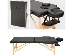 Mesa de massagem de 2 seções com bolsa de transporte preta 08_0000464