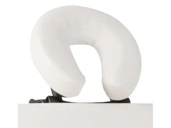 Mesa de massagem dobrável branca de 2 seções com estrutura de madeira creme 02_0001874