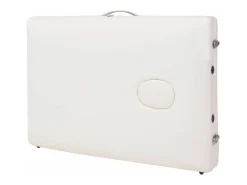 Mesa de massagem dobrável com 3 seções 10 cm de espessura branca 02_0001868
