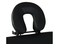 Mesa de massagem dobrável de 3 seções com estrutura de madeira preta 02_0001889