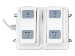 Mesa de massagem elétrica profissional maca de massagem mesa de tratamento fisioterapêutico 2 motores 200 kg preta 14_0007752