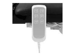 Mesa de massagem elétrica profissional maca de massagem mesa de tratamento fisioterapêutico 2 motores 200 kg preta 14_0007755