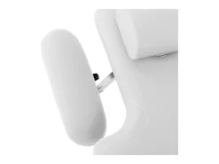 Mesa de massagem elétrica profissional maca de massagem mesa de tratamento fisioterápico 2 motores 200 kg branca 14_0007753
