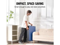 Mesa de Ping-Pong SucceBuy, Mesa de Ping-Pong Plegável, Tamanho Médio, MDF, Uso Interno