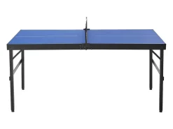 Mesa de Ping-Pong SucceBuy, Mesa de Ping-Pong Plegável, Tamanho Médio, MDF, Uso Interno