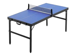 Mesa de Ping-Pong SucceBuy, Mesa de Ping-Pong Plegável, Tamanho Médio, MDF, Uso Interno
