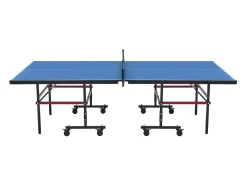 Mesa de Ping-Pong SucceBuy, Tênis de Mesa Profissional, MDF de Interior, Dobrável com Rede de Aperto Rápido, Rodas Bloqueáveis