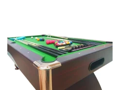 Mesa de sinuca moderna de 8 Pés com banco de armazenamento – Poseidon