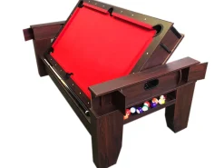 Mesa de sinuca multijogos de 7 pés com air hockey – Panther