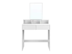 Mesa de toucador 80x40x140 cm branca
