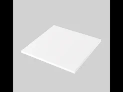 Mesa dobrável de parede 68x68 cm Branca - tampo para cozinha e divisões pequenas