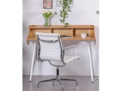 Mesa escandinava em madeira maciça de carvalho - Oakland - Roble Americano