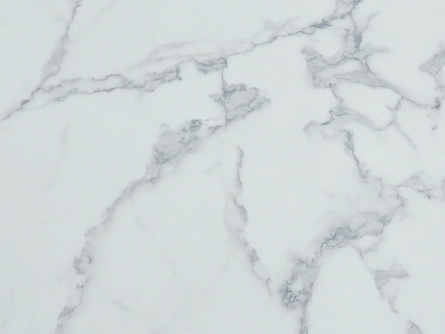Mesa extensível 2 a 12 lugares em MDF e aço efeito mármore branco e preto - FIRELA