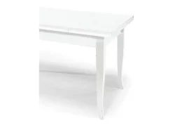 Mesa extensível de madeira branca 100x70 - 180x70 cm - SANTA CROCE