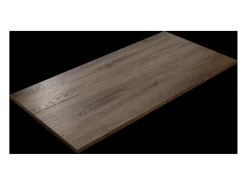 Mesa extensível de parede 138x68 cm Carvalho Chocolate - tampo para cozinha e divisões pequenas