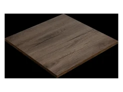 Mesa extensível de parede 68x68 cm Carvalho Chocolate - tampo para cozinha e divisões pequenas