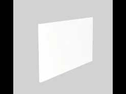 Mesa extensível de parede 138x68 cm Branca - tampo para cozinha e divisões pequenas