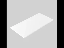 Mesa extensível de parede 138x68 cm Branca - tampo para cozinha e divisões pequenas