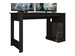 Mesa Gamer de Escritório Nero Black Study 136cm