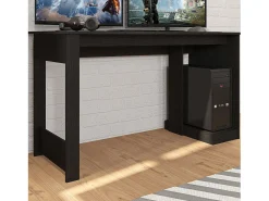 Mesa Gamer de Escritório Nero Black Study 136cm