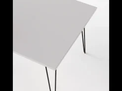 Mesa HAIRPIN 90 x 90 cm para cozinha, sala de estar, sala de jantar Cinza