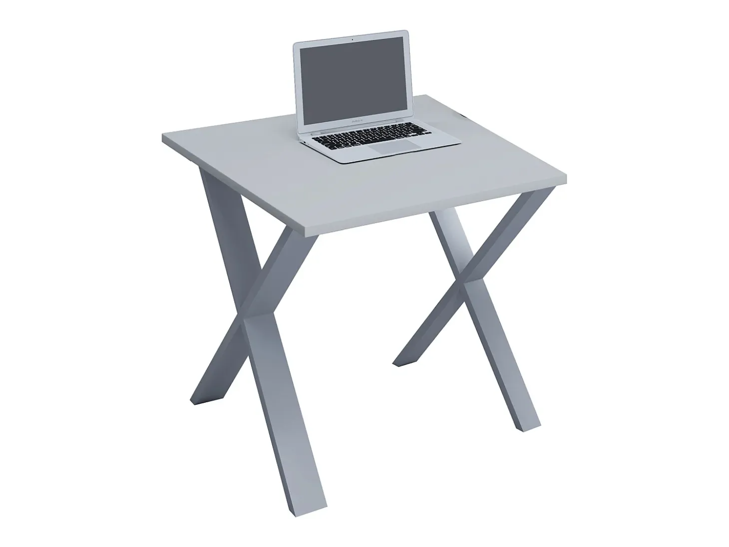 Mesa Lona Prata/faia A. 76 x L. 80 x P. 50 cm