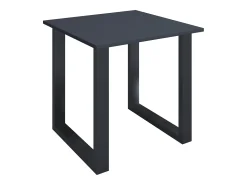 Mesa Lona Preto/antracite A. 76 x L. 80 x P. 80 cm