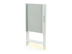 Mesa muda-fraldas dobrável PALA de madeira Branco