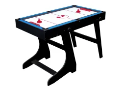 Mesa multi-jogos 4 em 1 para crianças - Matraquilhos, Bilhar, Ténis de mesa, Air-hockey