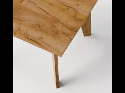 Mesa OLEN 90x90 cm para cozinha, sala de estar, sala de jantar Carvalho Craft