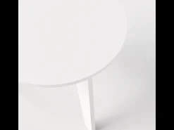 Mesa redonda ROSE Ø90 cm para cozinha, sala de estar, sala de jantar Cinza