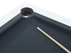 Mesa transformável bilhar e pingue-pongue branco e preto C213,4 - MELIAN