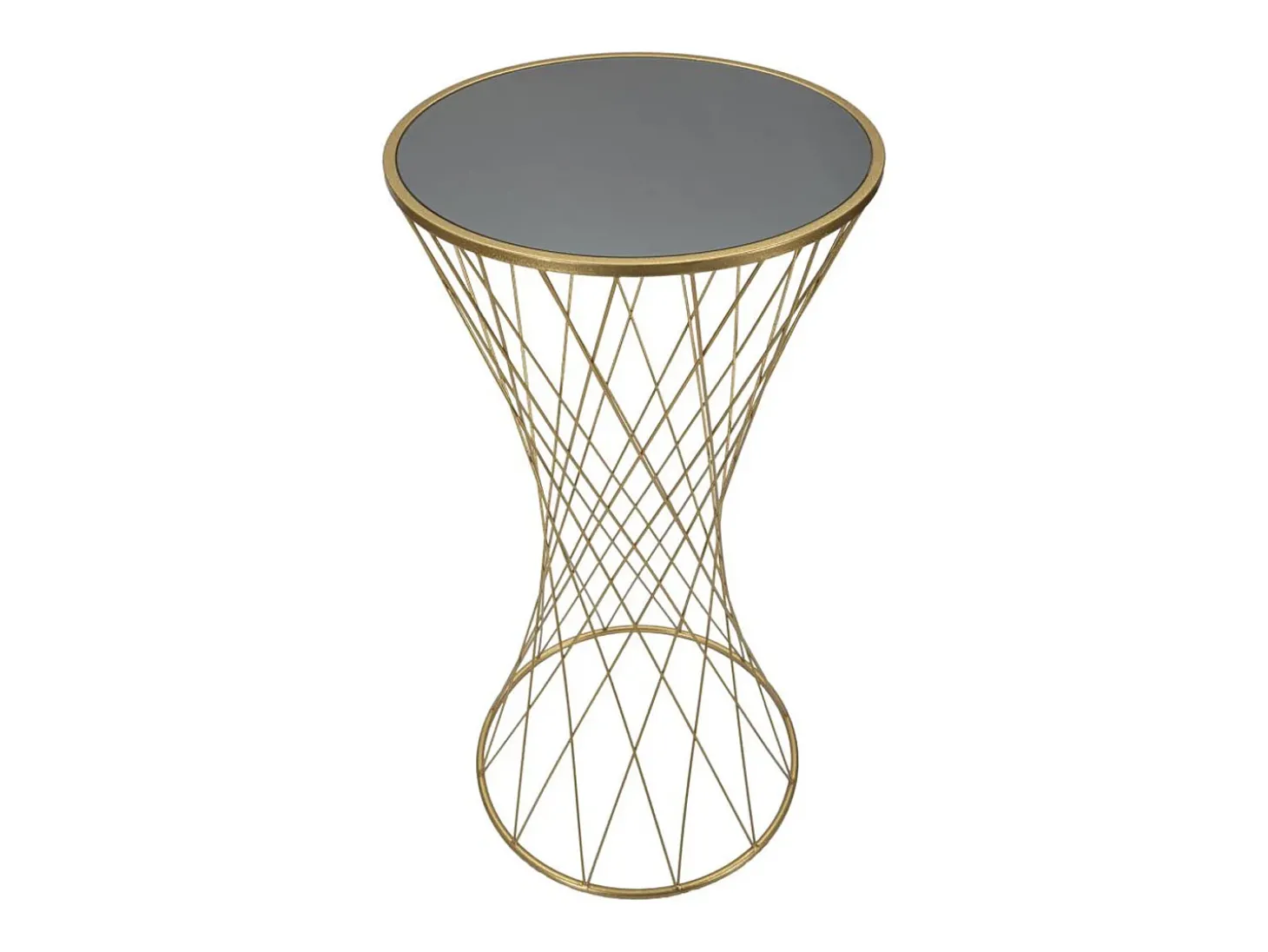 Mesa VKH586, Ouro, 50x50x100 cm, Kendra Home