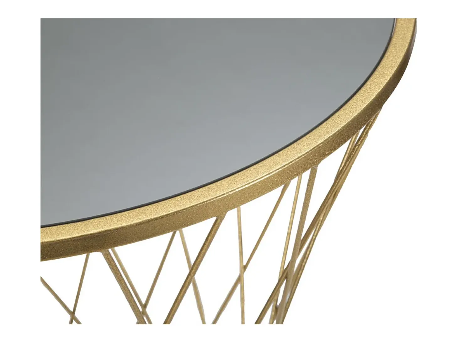 Mesa VKH586, Ouro, 50x50x100 cm, Kendra Home