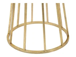 Mesa VKH580, Ouro, 38x38x100 cm, Kendra Home