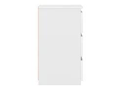 Mesas de cabeceira 2 pcs 40x35x62,5 cm derivados madeira branco