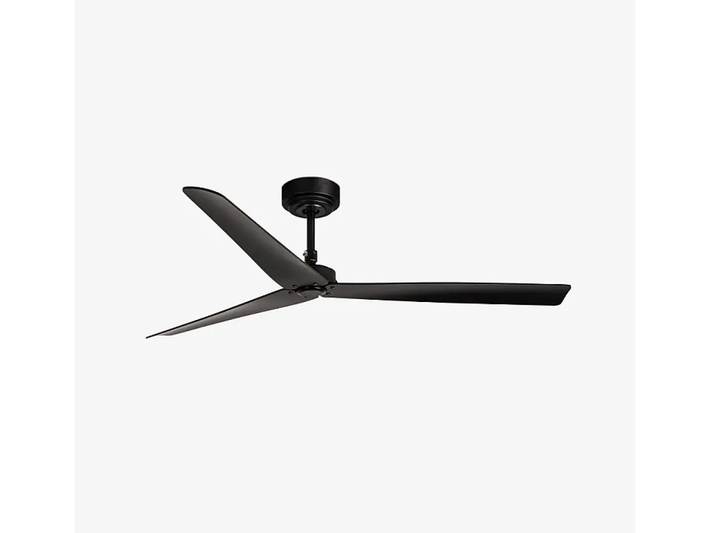 MILOS L Ventilador de teto preto