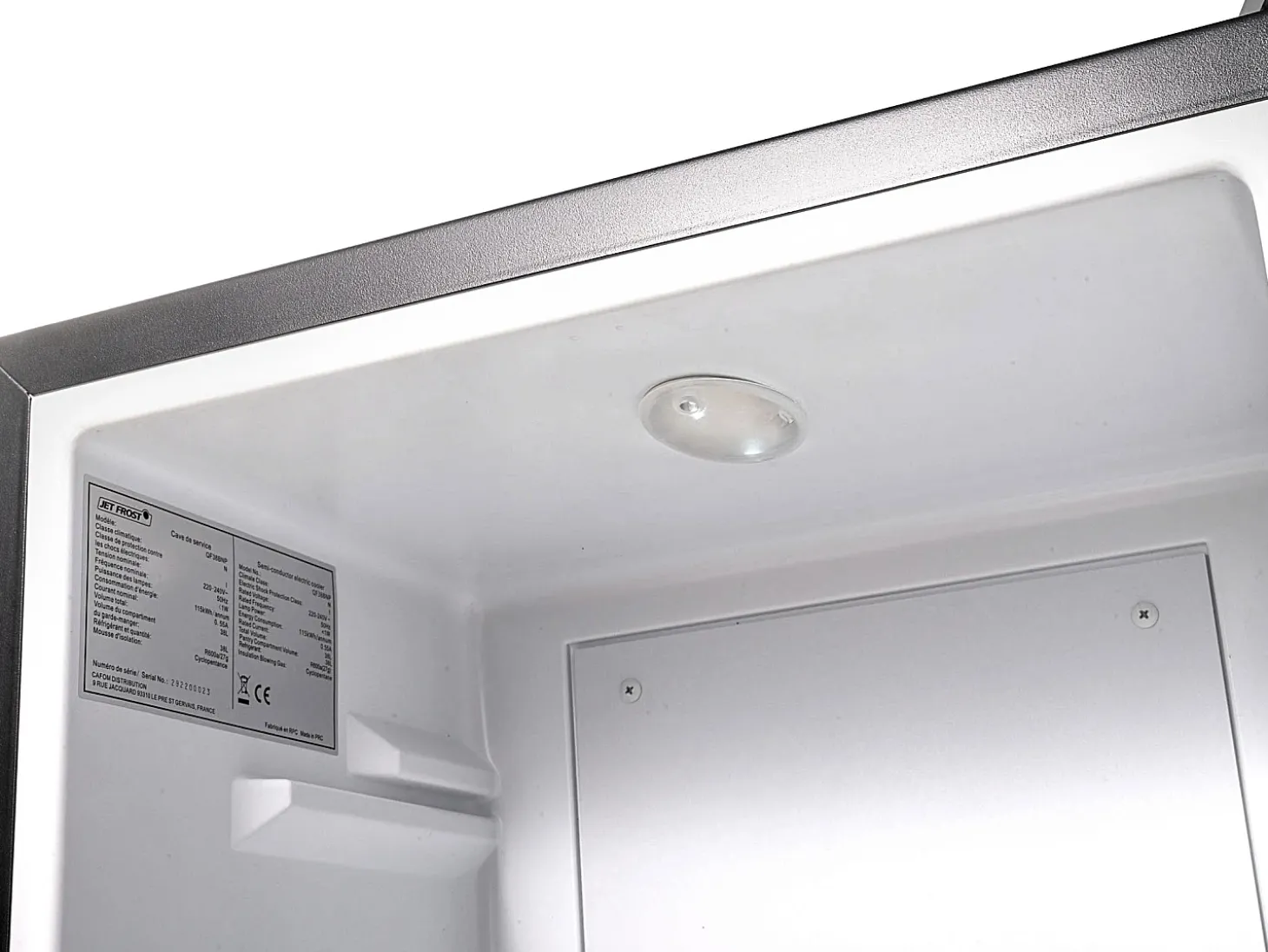 Mini bar termoelétrico 38 L porta reversível preto