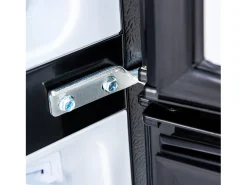 Mini Frigorífico - Congelador 22L + Frigorífico 38L - 42x45,5x86,8cm - 172 kWh/ano, Luz LED - Classe F - Preto