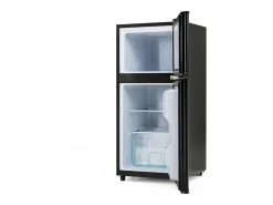 Mini Frigorífico - Congelador 22L + Frigorífico 38L - 42x45,5x86,8cm - 172 kWh/ano, Luz LED - Classe F - Preto