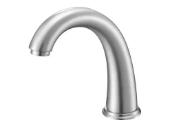Misturador de Banheira Romana SucceBuy, Torneira de Banheira Cascata Pescoço de Cisne, Conjunto de Torneiras 3 Furos com 2 Maçanetas, Montagem sobre Bancada