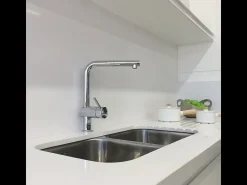 Misturador de Cozinha Grohe Minta com Ducha Extraível e Bico em L Cromado